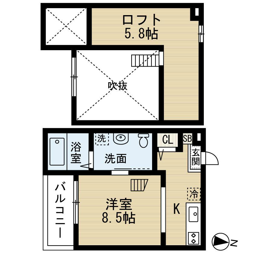 ＫＡＨＡＬＥ小本（カハレ小本） 間取図