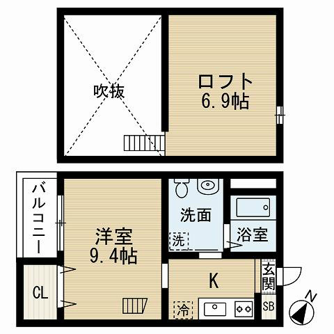 ｒｅｖｅｕｒＯＺＯＮＥ (リヴェール大曽根) 間取図