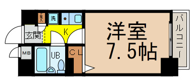 キングスコート今池 間取図