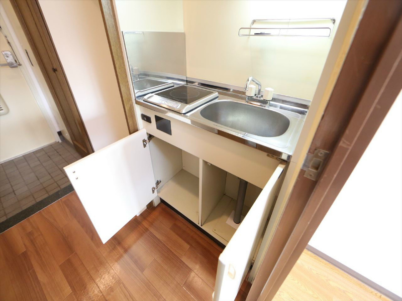 キングスコート今池 キッチン　家具家電（冷蔵庫・レンジ等）ご用意できます