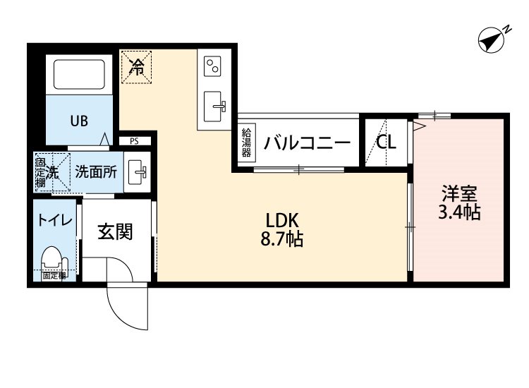 ROBOT HOUSE 守山A棟 間取図