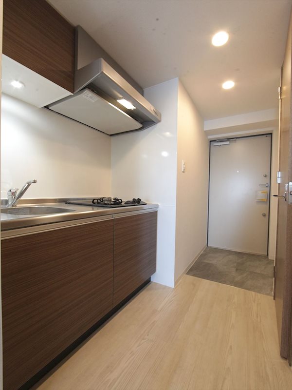 S-RESIDENCE池下駅前 システムキッチン（ガス2口コンロ付）