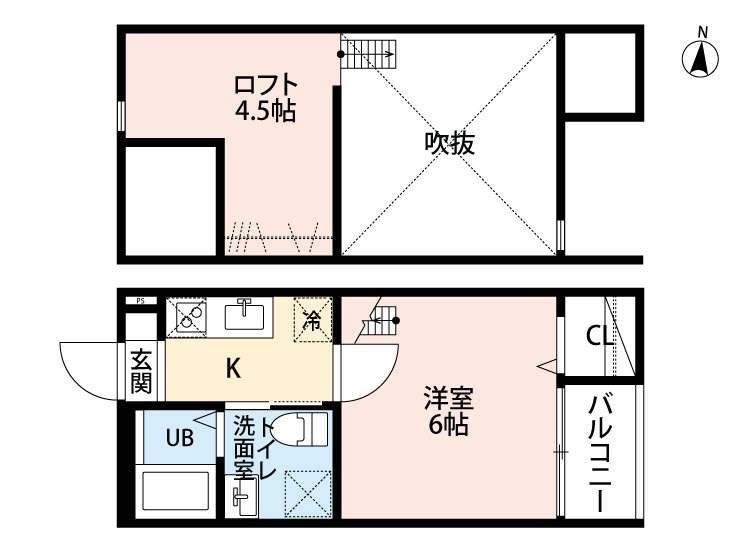 ＣａｓａＰｒｉｎｃｉｐｅⅡ（カーサプリンチペ） 間取図