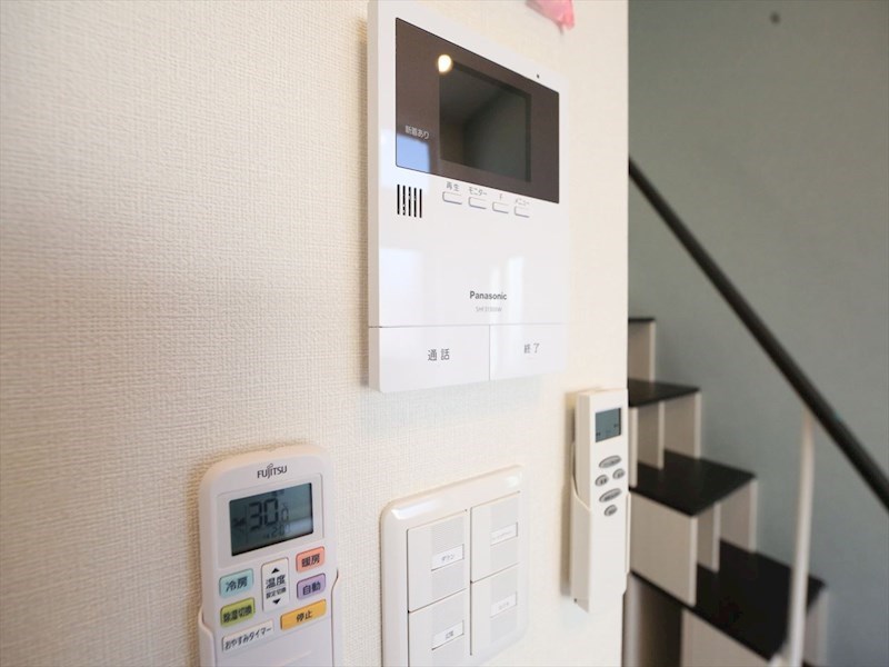 （仮称）西区山木一丁目Ｂ新築アパート ＴＶモニター付インターホン　同仕様写真