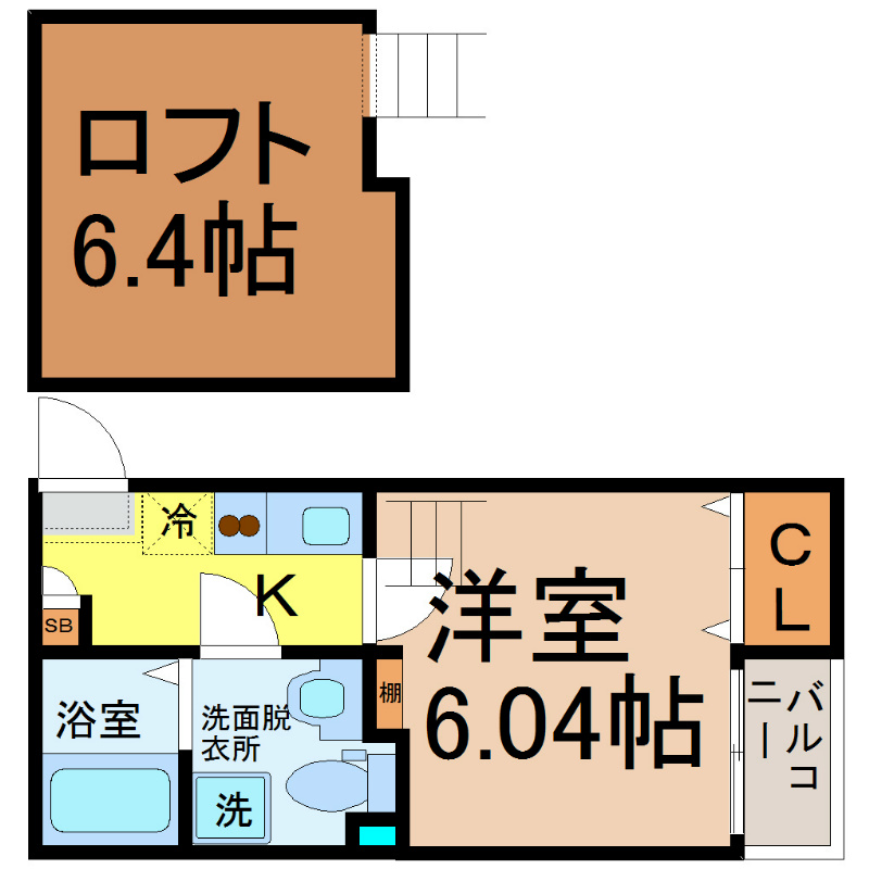 プリメーラ中村公園 間取図