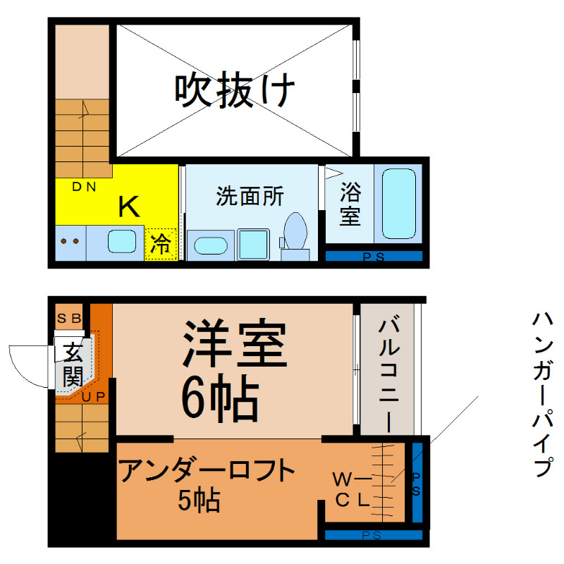 サンエイブリッジIII 間取図
