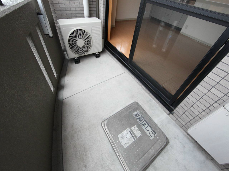 アビタシオン葵 バルコニー　洗濯物が干せます