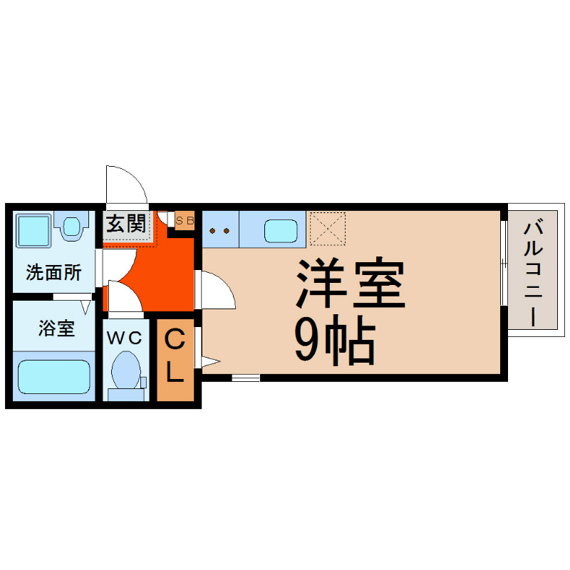 ＧＲＡＮＤＴＩＣ浄心（グランティック浄心） 間取図