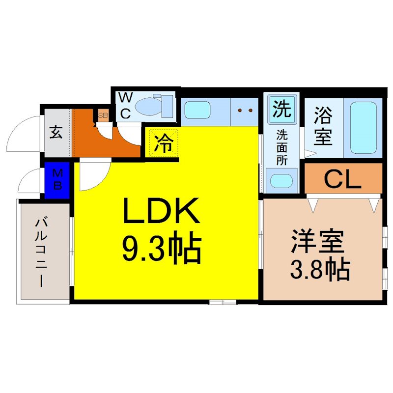 アルティス志賀本通 間取図