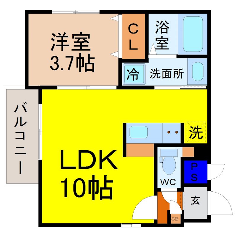 アルティス志賀本通 間取図