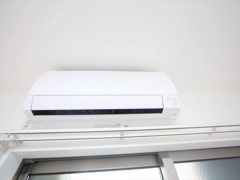 フェリーチェ山王 各部屋にエアコン完備