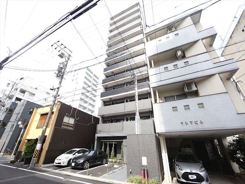 メイクス矢場町II 外観　オートロック　宅配ＢＯＸ　防犯カメラ