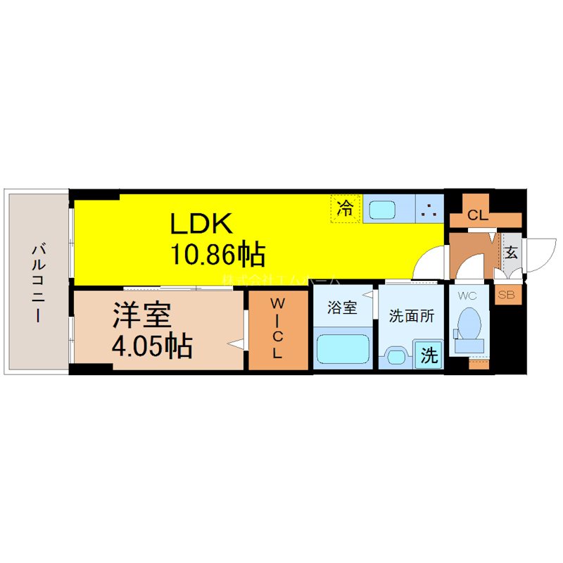 GRANDUKE古出来fiore 間取図