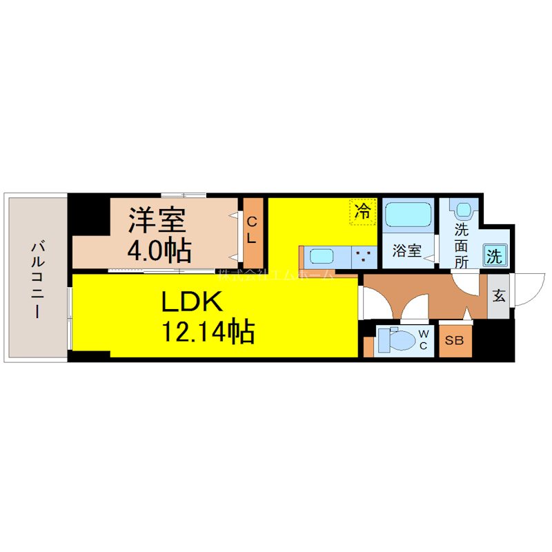 GRANDUKE古出来fiore 間取図