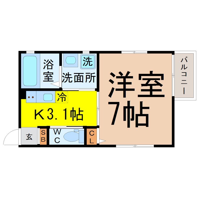 ESPRE NAGONO（エスプレナゴノ） 間取図
