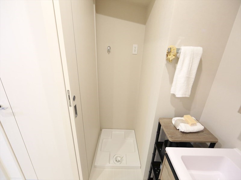 デュオフラッツ鶴舞 脱衣所　室内洗濯機置き場