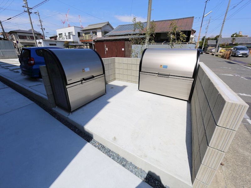 シャトーボナールIII 敷地内ゴミ捨て置き場