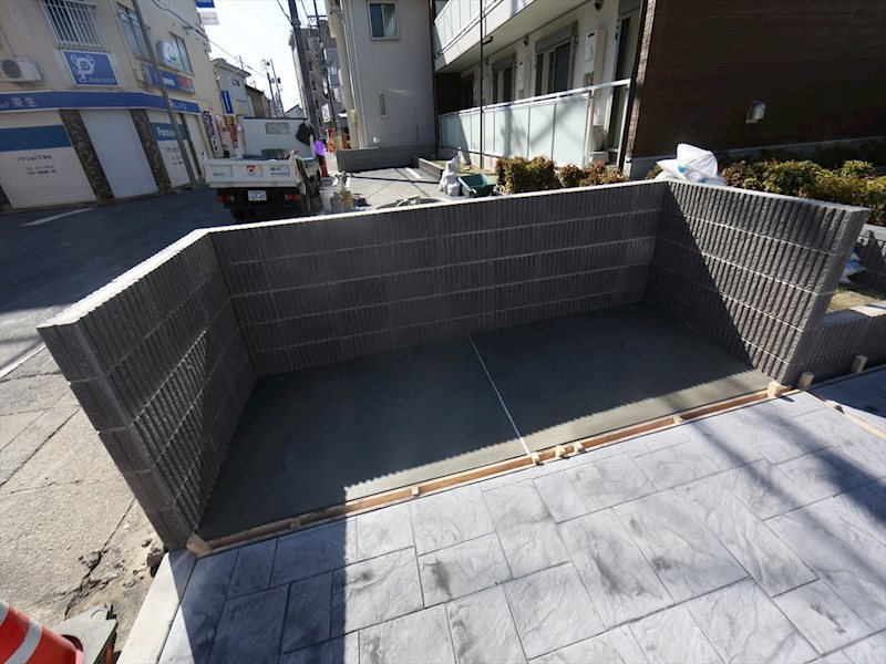OHANA栄生 敷地内ゴミ捨て置き場