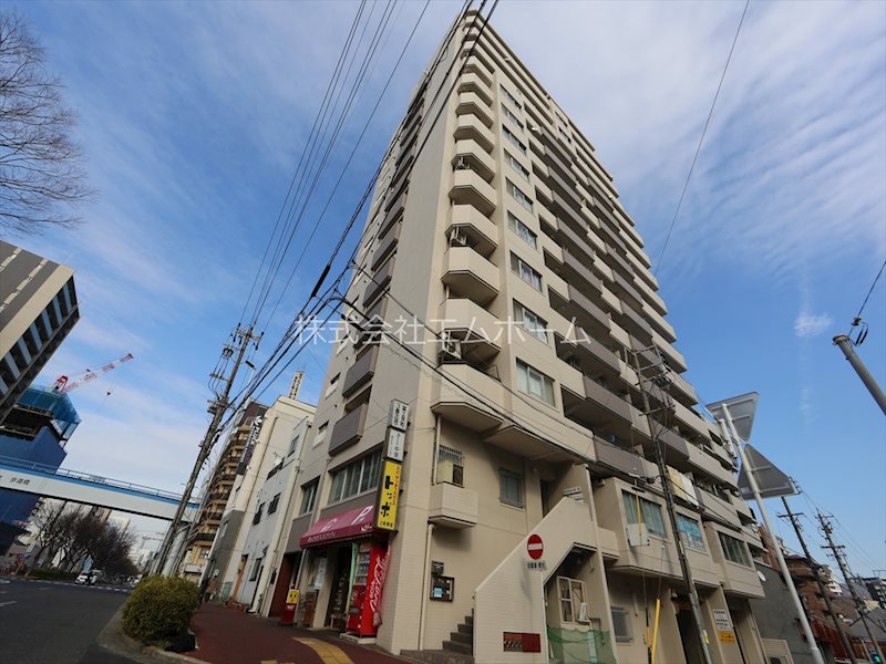 外観 分譲マンション 管理人室 集合ポスト有 防犯カメラ