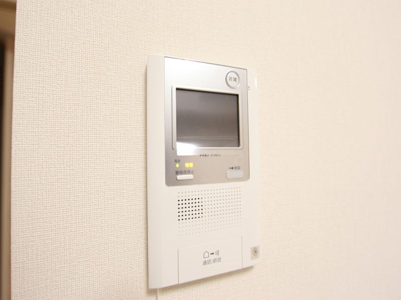 フローラル泉II ＴＶモニター付インターホン完備