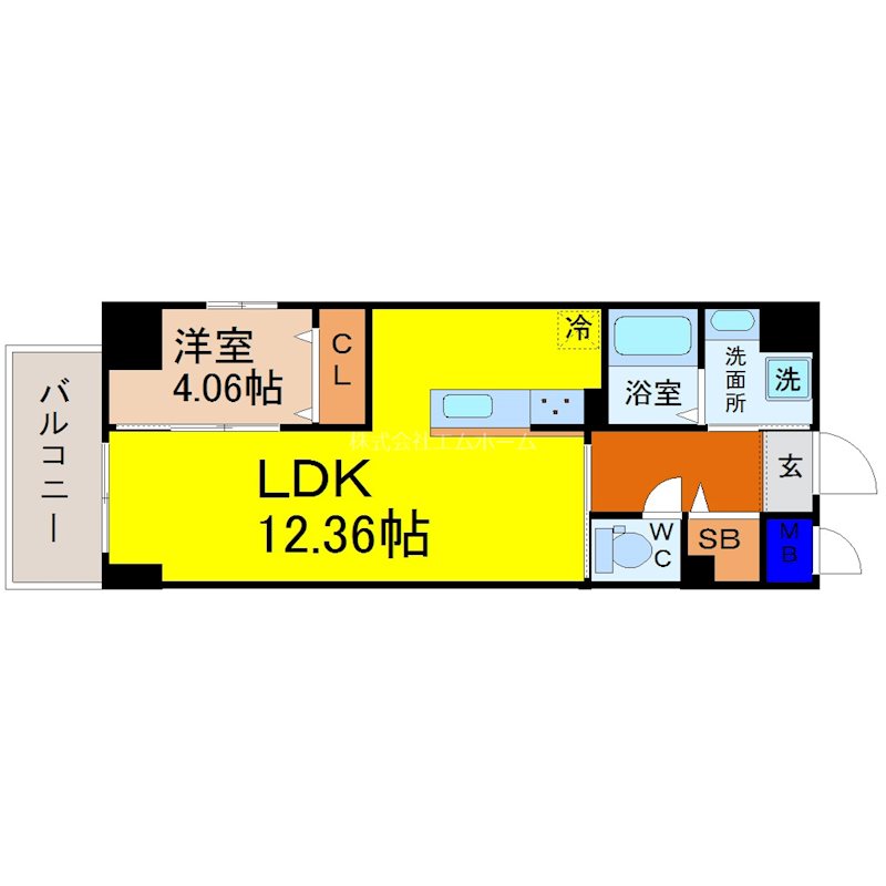 GRAN DUKE東桜 間取図