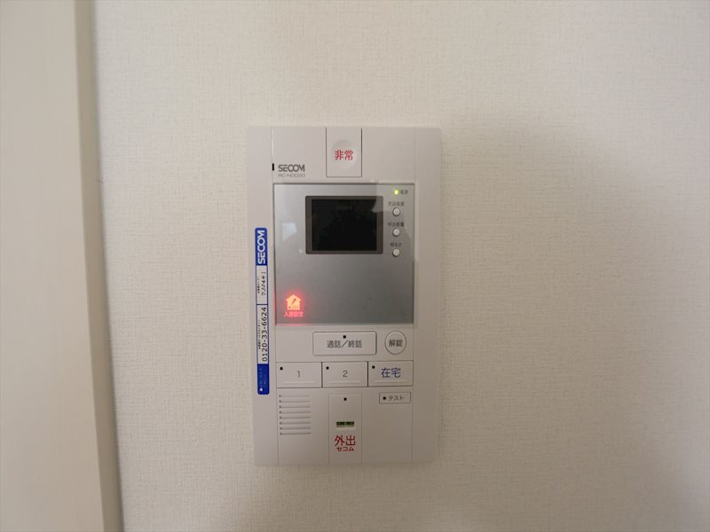 リブリ・サンハート インターホン完備