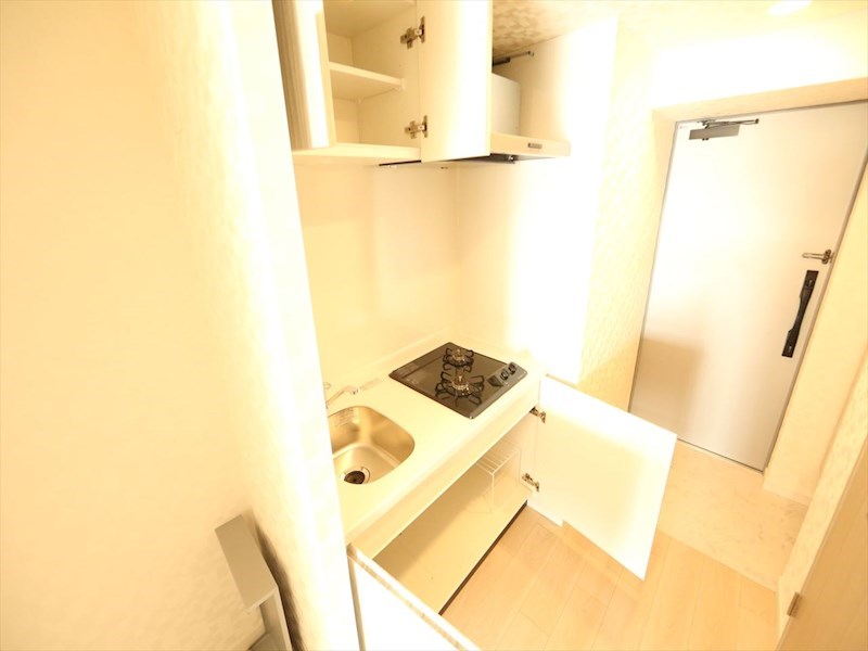 Ｓ－ＲＥＳＩＤＥＮＣＥ金山ＷＥＳＴ システムキッチン（ガス2口コンロ付）