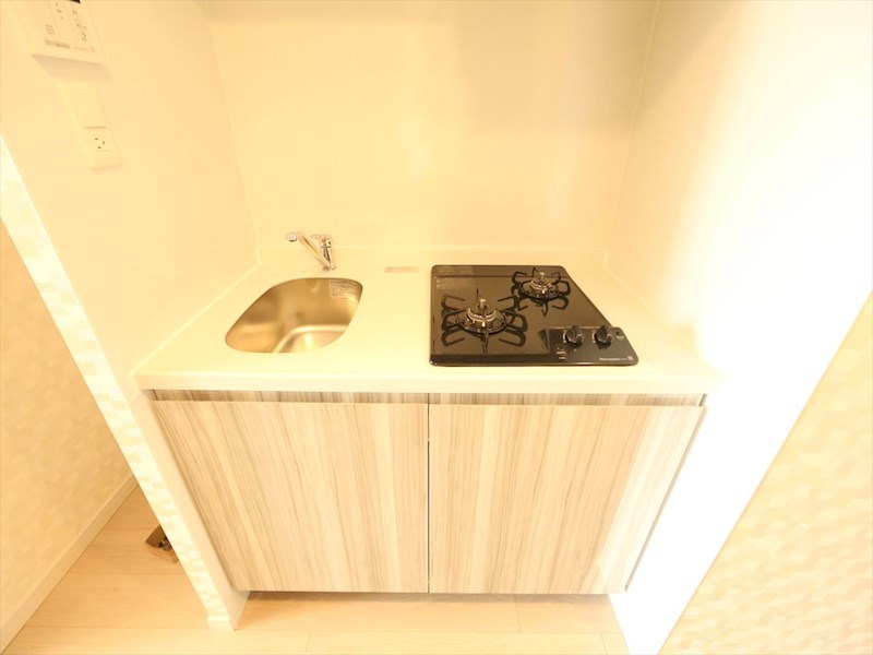 Ｓ－ＲＥＳＩＤＥＮＣＥ金山ＷＥＳＴ システムキッチン（ガス2口コンロ付）