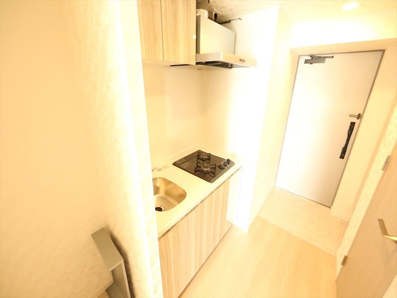 Ｓ－ＲＥＳＩＤＥＮＣＥ金山ＷＥＳＴ システムキッチン（ガス2口コンロ付）