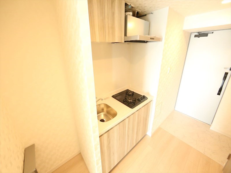 Ｓ－ＲＥＳＩＤＥＮＣＥ金山ＷＥＳＴ システムキッチン（ガス2口コンロ付）