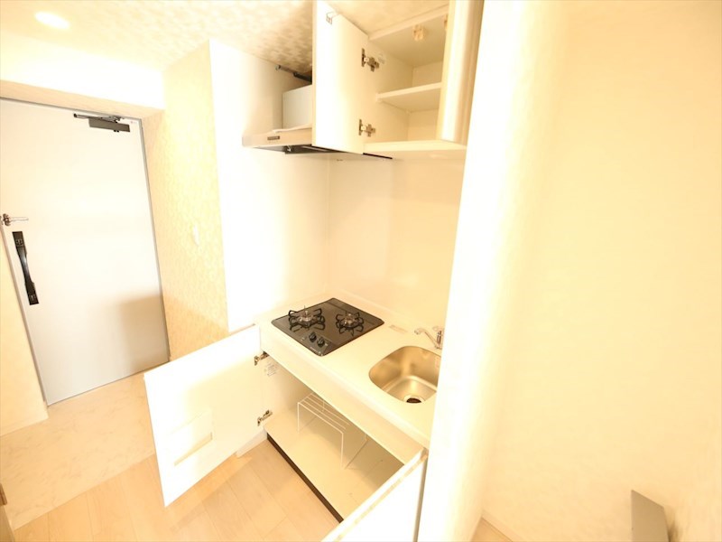 Ｓ－ＲＥＳＩＤＥＮＣＥ金山ＷＥＳＴ システムキッチン（ガス2口コンロ付）
