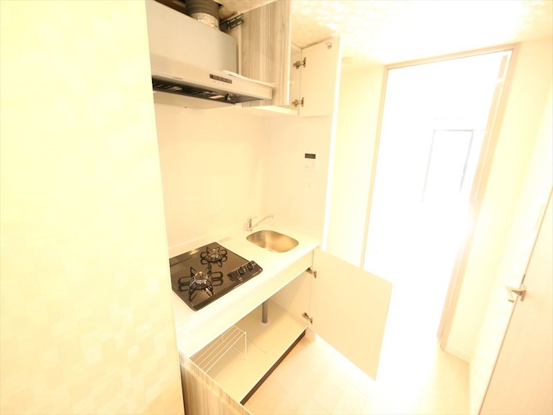 Ｓ－ＲＥＳＩＤＥＮＣＥ金山ＷＥＳＴ システムキッチン（ガス2口コンロ付）