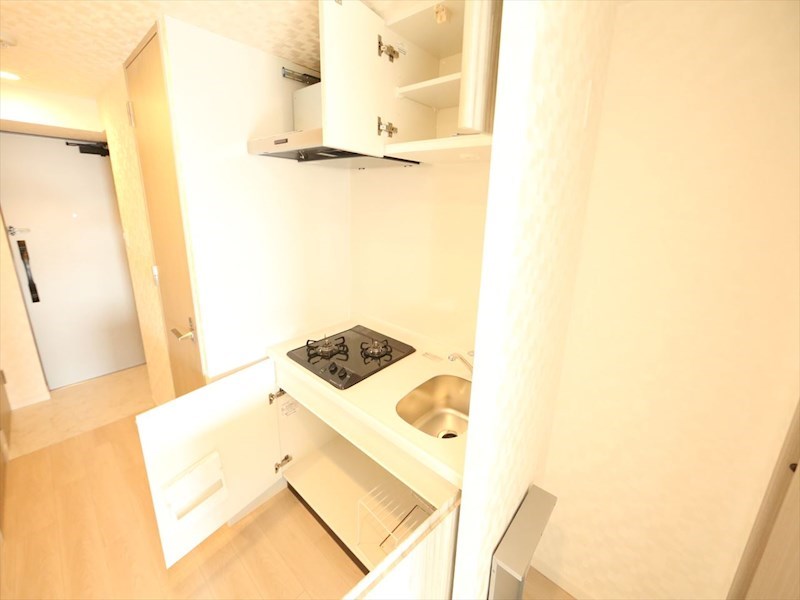 Ｓ－ＲＥＳＩＤＥＮＣＥ金山ＷＥＳＴ システムキッチン（ガス2口コンロ付）
