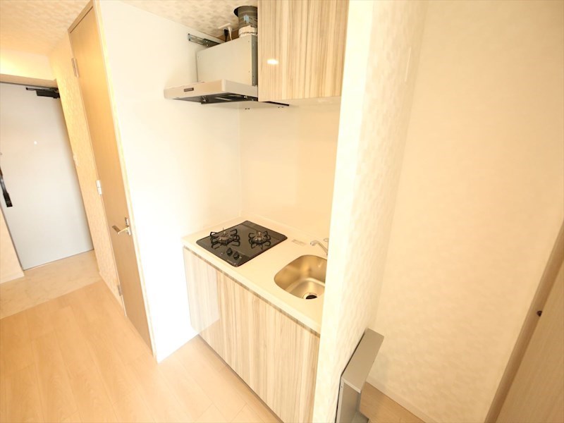 Ｓ－ＲＥＳＩＤＥＮＣＥ金山ＷＥＳＴ システムキッチン（ガス2口コンロ付）