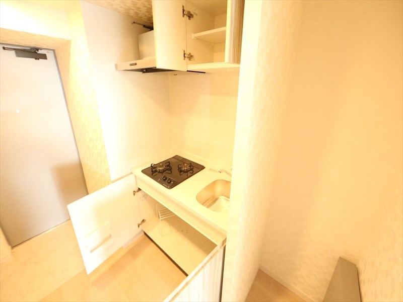 Ｓ－ＲＥＳＩＤＥＮＣＥ金山ＷＥＳＴ システムキッチン（ガス2口コンロ付）
