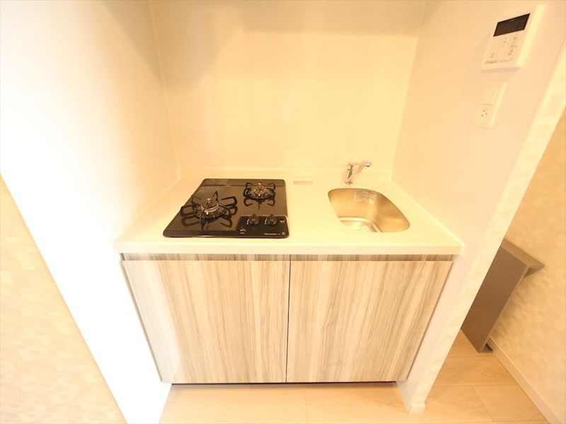 Ｓ－ＲＥＳＩＤＥＮＣＥ金山ＷＥＳＴ システムキッチン（ガス2口コンロ付）