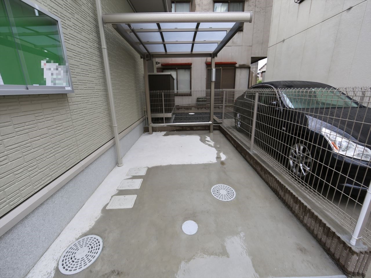 アルビーナ 屋根付き駐輪場有り