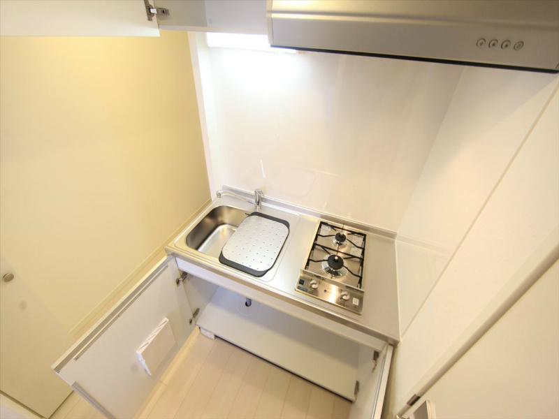 アイビス浅間町 システムキッチン（ガス2口）冷蔵庫・レンジ等ご用意できます