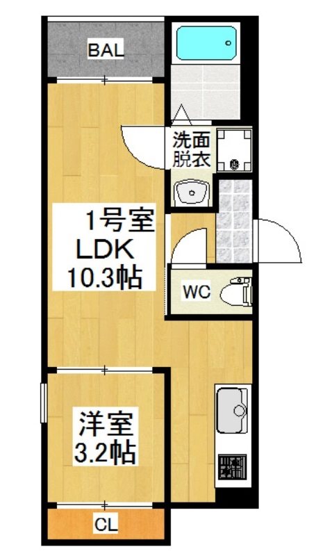 REGALEST上飯田西 間取図