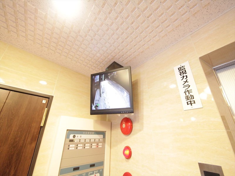 ベルビレッジ覚王山 防犯カメラ（モニター）完備