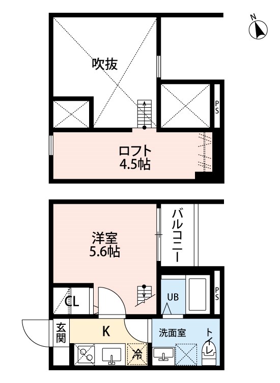 ハピネス南脇 間取図