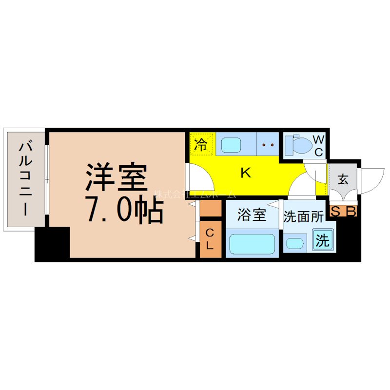 RESIDENCIA御器所 間取図