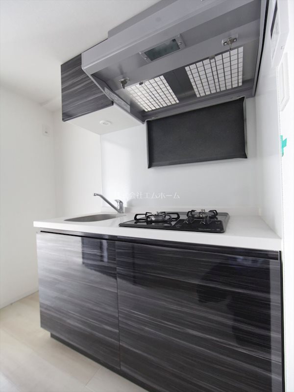 RESIDENCIA御器所 システムキッチン（ガス2口コンロ）
