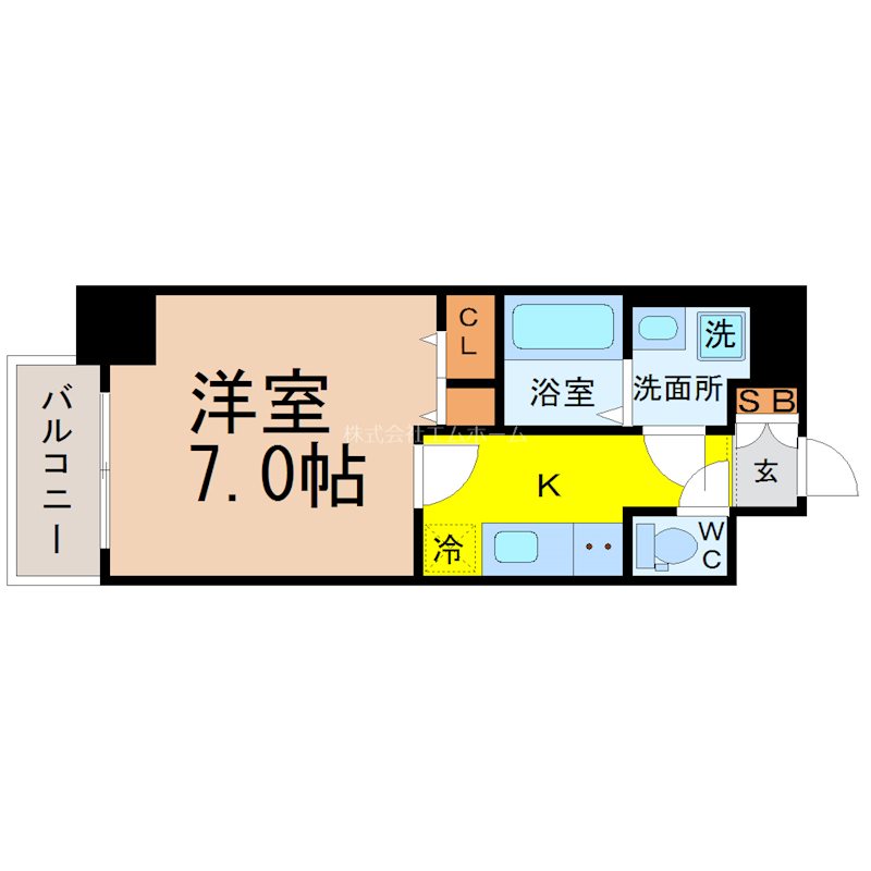 RESIDENCIA御器所 間取図