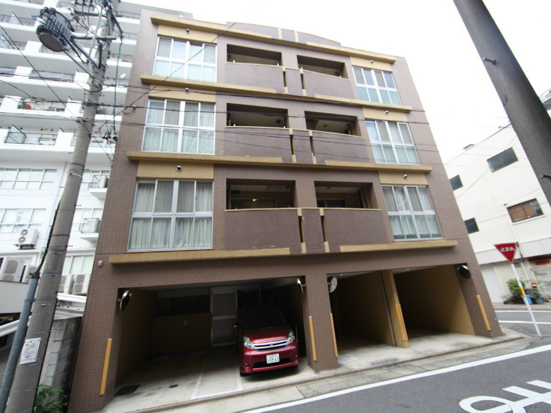 外観 オートロック 1フロア2部屋全部屋角部屋