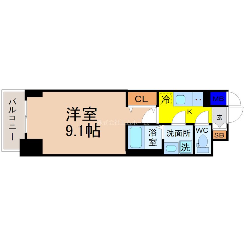 S-RESIDENCE東別院 間取図