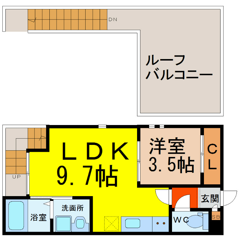 ＧＲＡＮＤＴＩＣ桜本町（グランティック桜本町） 間取図