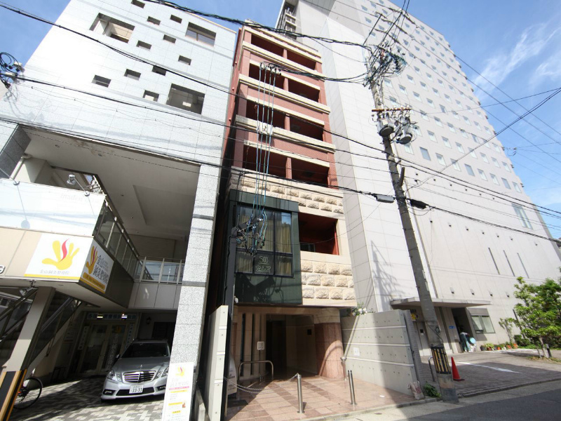外観 デザイナーズ 防犯カメラ付 オートロック