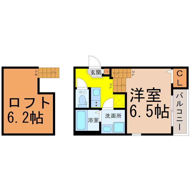 ラ・ポルト 間取図