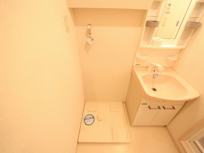 アヴォワール丸の内 脱衣所　独立洗面台（シャンプードレッサー）
